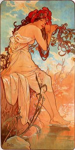 Alfons Mucha Summer 1896
