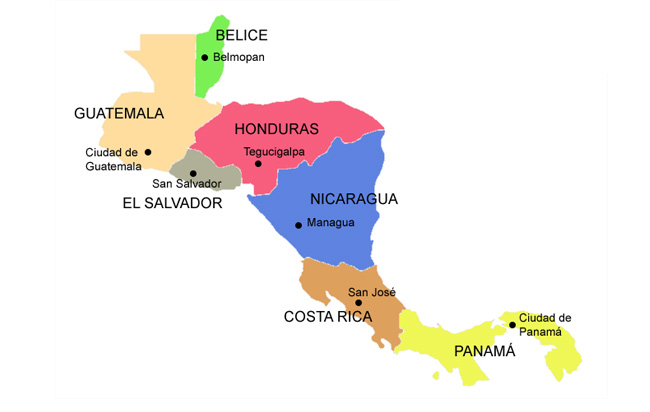 ¿Qué países forman Centroamérica? - Saberia